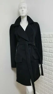 NAOKO LADIES STUNNING BLACK COAT size: UK/L, EU/XL - Picture 1 of 10