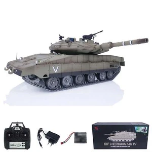 HengLong 1/16 RC BB Infrared Battle Tank IDF Merkava MKIV 3958 Barrel Recoil FPV - Picture 1 of 23
