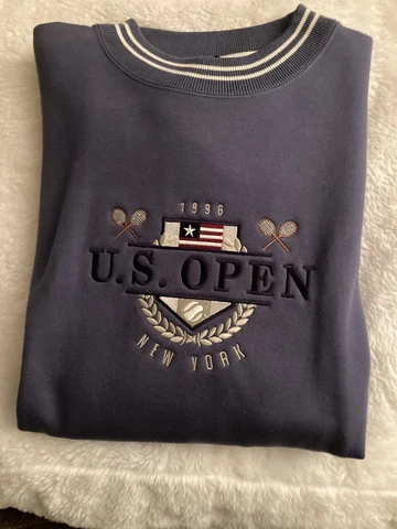 REDUCED!!!U.S.OPEN VINTAGE 1996 TENNIS SWEATSHIRT NEW NEVER WORN WITH TAGS Cover