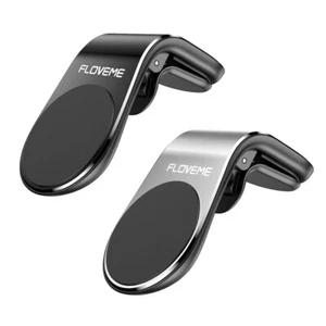Magnetic Alloy Car Air Vent Phone Holder Mobile Phone GPS Clip Mount Universal - Bild 1 von 12