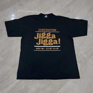 Vintage Scooter Jigga Jigga! Tshirt We like It Loud Tour 2004 Black Size M - Picture 1 of 6