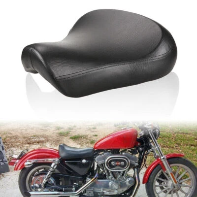 Driver Rider Solo Seat For Harley Sportster XL 883 1200 72 48 Custom 1983-2003 Foto 1 de 4
