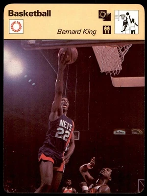 Sportscaster 1977 béisbol #42-02 Bernard King - baloncesto casi nuevo Foto 1 de 2