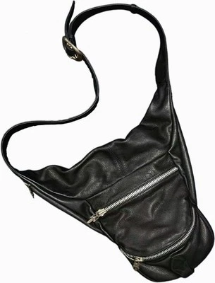 Pre-Owned Chrome Hearts Black Leather XL Snat Pack - Image 1 of 4