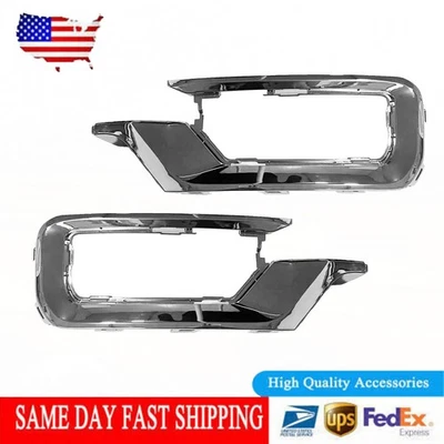 Bisel de luz antiniebla delantera izquierda+derecha para GMC Acadia 2017 GMC Limited 13-17 Foto 1 de 4