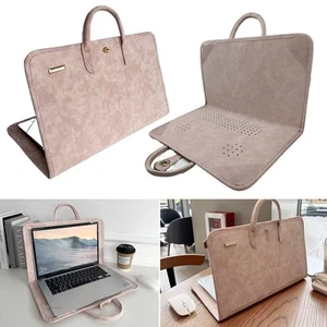 PU Leather Laptop Bag 14 15.6 16 Inch Computer Protective Case - Bild 1 von 11