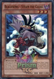 1st ed Blackwing - Steam the Cloak super rare DRLG-EN028 Yugioh - Foto 1 di 1