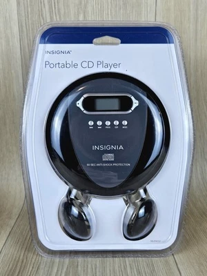 Reproductor de CD portátil Insignia 60 segundos protección antichoque NS-P4112 NOS sellado Foto 1 de 2