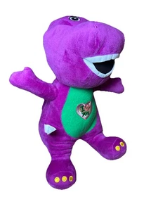 Lyons 2011 Singing Barney Purple Dinosaur Talking 11” Stuffed Plush WORKING! - Picture 1 of 6