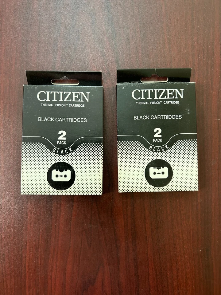 4x Cinta Térmica Original CITIZEN Notebook Printer II - PN: RA37900 - NUEVO Foto 1 de 4