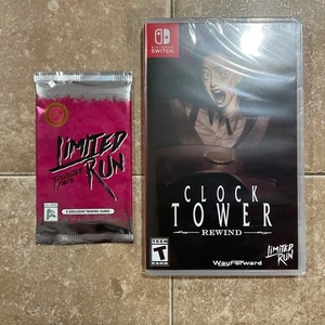 Clock Tower Rewind Nintendo Switch PAX West Exclusive 2025 Variant Cover Art NEW - Picture 1 of 6