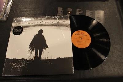 Neil Young Harvest Moon Reprise Records 2 LP Set Hype Sticker  Audiophile NM - Image 1 of 3