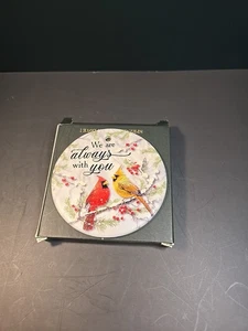 Cardinals Memorial Ornament, Sympathy Keepsake Ceramic Ornaments, in Memory... - Picture 1 of 6