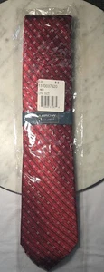 Arrow Silk NeckTie Red check. New with tags - Picture 1 of 2