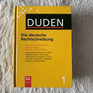 DUDEN Die Deutsche Rechtschreibung, 24 Auflage, Neu - Bild 1 von 14