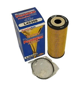 NOS Purolator L45308 Oil Filter Cartridge Element w/ O Rings - Picture 1 of 8
