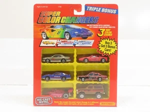 Matchbox 1988 Super Color Changers 6 Pack Ferrari & Police Car VHTF New 8988 - Picture 1 of 5