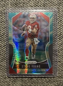 Panini Prizm #248 2019 Steve Young Hyper #/175 - Imagen 1 de 2