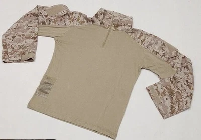 US Navy Seal AOR1 DEVGRU Desert Camo Combat Shirt Elbow Pad Tactical Uniform G3 - Image 1 of 4