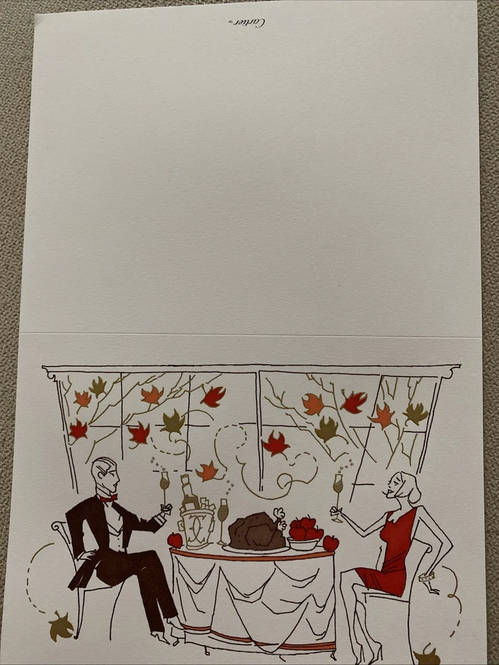 Набор из 10 пригласительных открыток на вечеринку в честь Дня благодарения, листья, индейка, осень - Изображение 1 из 1