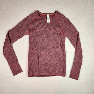 Ivivva by Lululemon Girls Swiftly Fly Tech Seamless Long Sleeve Shirt Size 12 - Picture 1 of 7