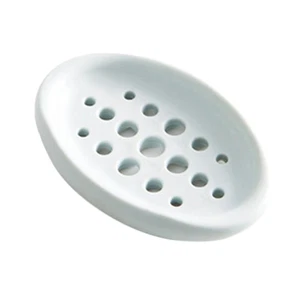 Accesorio de baño Jabonera de silicona soporte autodrenaje platos con drenaje - Imagen 1 de 12