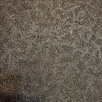 Negro con puntos plateados, telas Hoffman 100 % algodón 3 yardas Foto 1 de 4