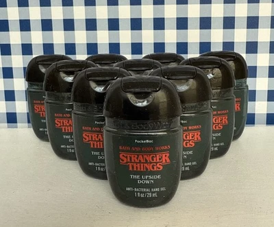 10-Pack ~ STRANGER THINGS ~ Pocketbac Sanitizers ~ 1 oz ~ Bath & Body Works - Image 1 of 2