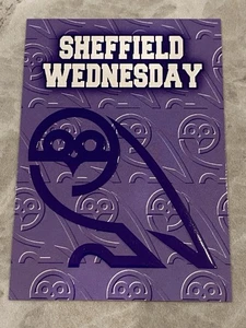 1996-97 Merlin Gold Premier League Soccer Club Emblem E15 Sheffield Wednesday NM - Picture 1 of 2