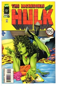 INCREDIBLE HULK #441 NM+ 9.6 KEY Pulp Fiction Homage Uma Thurman swipe MARVEL - Picture 1 of 6