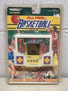 Vtg Tiger Electronic All Pro Basketball Hand held Video Game - NEW SEALED  - Picture 1 of 6