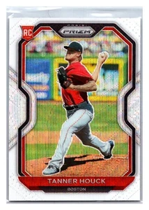Tanner Houck 2021 Panini Prizm White Wave Prizm #4 Boston Red Sox - Picture 1 of 2