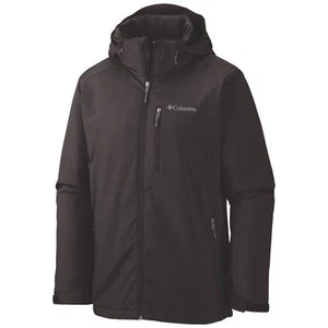 Columbia Mens Regular Fit Gate Racer Soft Shell Jacket Coat Black Small - Picture 1 of 1