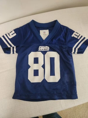 NFL New York Giants #80 Victor Cruz Jersey Bebé Niño Pequeño Talla 12 Meses Foto 1 de 4