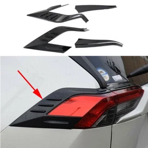 Carbon Fiber Rear Bumper Light Tail Lamp Cover For Toyota New RAV4 2019-2023 - Bild 1 von 4
