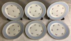Lot2 De 6 Assiettes Plates En Demi Porcelaine L
