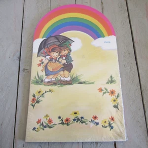 Vintage Little Rainbows Seal and Send Folders Sealed USA Children Stationary 70s - Picture 1 of 2