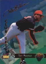 1995 Signature Rookies Tetrad Autobilia Multi-Sport Card #19 Trey Beamon