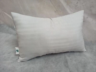 Dhunki Home Pure Cotton Pillow Covers 500 Thread Count with Stripe 12 X 18 inch - Image 1 of 4