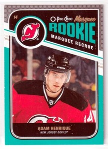 2011-12 O-Pee-Chee #576 Adam Henrique RC - New Jersey Devils