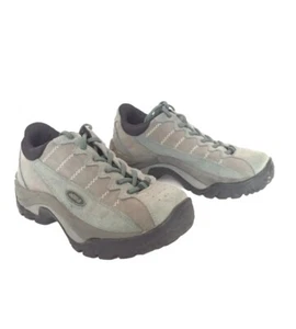 Womens ASOLO Gray Trail Running Hiking Shoes SIZE 6 EUR 37.5 grey & Blue - Picture 1 of 3