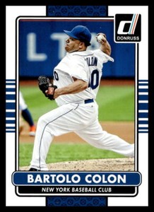 2015 Donruss #125 Bartolo Colon   New York Mets