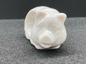Single, Shafford, ceramic, smiling pig, napkin ring - Picture 1 of 8