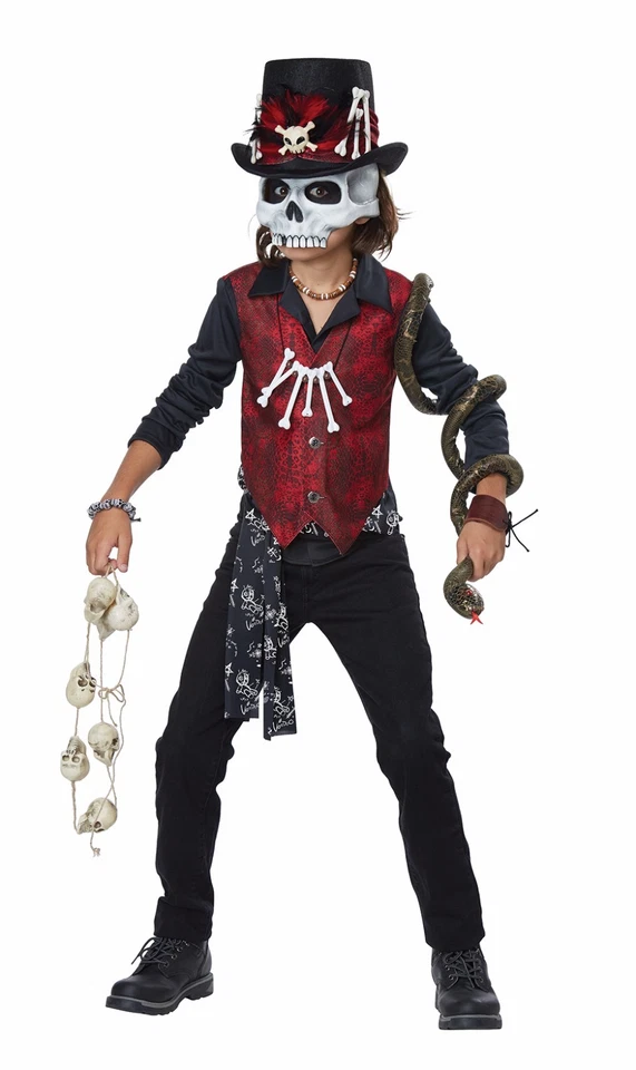 Fantasia infantil Voodoo Hex Magic Wizard - Imagem 1 de 1