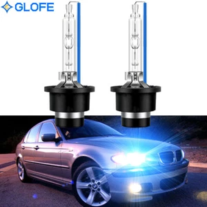 D2S D2R Ice Blue 8000K HID Headlight Bulb High Low Beam For BMW E46 325i 330i M3 - Picture 1 of 15