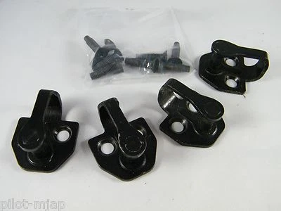 Jaguar X-Type 2004 OEM lote de 4 pestillos de puerta Foto 1 de 4