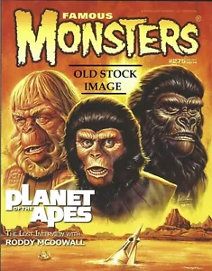 FAMOUS MONSTERS OF FILM LAND... PLANET OF THE APES (ONLY 1000 PRINT) FRAMED - Bild 1 von 5