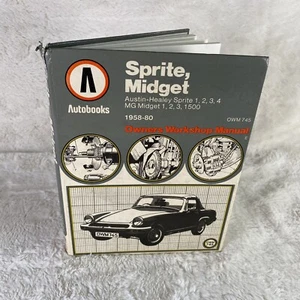 Sprite Midget Owners Workshop Manual 1958-80 Autobooks Repair Book OWM 745  - Picture 1 of 12