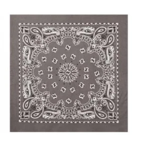 Trainmen Paisley Bandana 22 Inches by 22 Inches Scarf 2 Colors Available - Picture 1 of 4