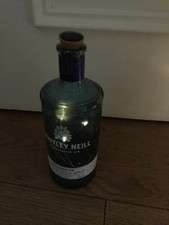 Light Up Gin Bottle With Solar Lights Blackberry Gin